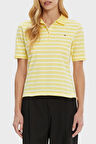 Tommy Hilfiger Kadın Polo Yaka T Shirt WW0WW43224 0FR