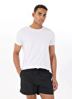 Tommy Hilfiger Siyah Erkek Şort Mayo UM0UM03477BDS