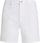 DNM STRAIGHT SHORT RW WHITE Kadın Beyaz Şort - WW0WW45924