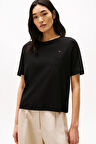 Kadın Th Modern Cody T-Shirt - Siyah | XXS