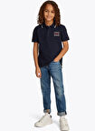 Tommy Hilfiger Lacivert Erkek Çocuk Polo T-Shirt