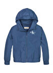 Calvin Klein Mavi Erkek Çocuk  Yağmurluk IB0IB02091CFA