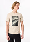 Calvin Klein Gri Erkek T-Shirt K10K113797PEA