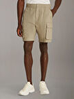 CALVIN KLEIN WASHED CARGO SHORT Şort