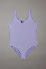Kız Çocuk Ck Swimsuit Mayo - Mor | 8-10