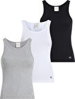 CALVIN KLEIN SCOOP NECK COTTON TANK 3PK Atlet