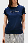 Tommy Hilfiger Kadın T Shirt WW0WW47210 C1G