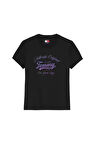 Kadın New York City Logo T-Shirt - Siyah | XS
