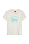 Kadın New York City Logo T-Shirt - Ekru | S