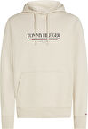 TOMMY HILFIGER Erkek  Ekru Sweatshirt MW0MW40534 ACG