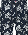 TOMMY HILFIGER TJM SLUB AOP BEACH SHORT EXT Şort