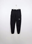Calvin Klein Lastikli Bel Lastikli Paça Siyah Erkek Çocuk Kargo Pantolon IB0IB02597BEH