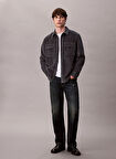 Calvin Klein Jeans Relaxed Lacivert Düz Erkek Gömlek LV04RD106GWD7 LS CORDUROY POCKET RE