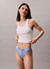 Calvin Klein Gökmavi Kadın Bikini Külot LV00QD5291 CK WOMEN