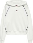 TOMMY HILFIGER Kadın Marka Logolu Günlük Kullanıma Uygun Beyaz1 Sweatshirt DW0DW22544 YBL