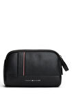 Tommy Hilfiger Siyah Traş Çantası TH CENTRAL WASHBAG