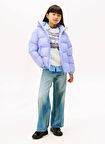 Tommy Hilfiger Lila Kız Çocuk Şişme Mont KG0KG08758C5Z