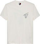 TJM REG SIGN CITY TEE EXT Erkek Beyaz T-Shirt - DM0DM22120