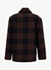 Tommy Hilfiger Normal Kahve Erkek Ceket MW0MW406230M7_WOOL DBL FACE CHECK C