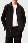 Calvin Klein Regular Fit Göğüs Cepli Fermuarlı Ceket LV04LF424GUB1 Erkek CEKET LV04LF424G UB1 SİYAH