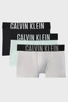Calvin Klein Logolu 3 Pack Boxer 000NB3611A4UW Erkek BOXER 000NB3611A 4UW Siyah-Mint-Gri