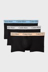 Calvin Klein Logolu 3 Pack Boxer LV00NB44093ZZ Erkek BOXER LV00NB4409 3ZZ SİYAH