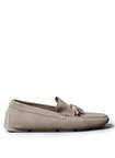 Calvin Klein %100 Dana Süet Taupe Erkek Loafer DRIVER TASSELS SU