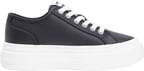 TOMMY HILFIGER Kadın Marka Logolu Günlük Kullanıma Uygun Siyah Sneaker EN0EN02964 BDS