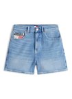 Tommy Jeans Lacivert Kadın Denim Şort MOM SHORT RWB BJ8131