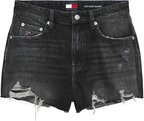 TOMMY HILFIGER Kadın Marka Logolu Günlük Kullanıma Uygun Koyu Gri Şort DW0DW22687 1BZ