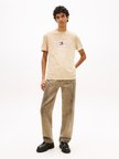 TJM REG LA WAVING FLAG EXT Erkek Bej T-Shirt - DM0DM22520