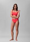 Calvin Klein Pembe Kadın Bikini Üst SQUARE NECK BRALETTE