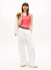 Tommy Jeans Pembe Kadın Atlet TJW ESSENTIAL RIB TANK EXT