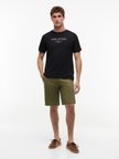 BRAND LOVE NEW RWB REG TEE Erkek Siyah T-Shirt - MW0MW44359