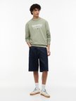 TJM GRAPHIC CREWNECK EXT Erkek Yeşil Sweatshirt - DM0DM23392