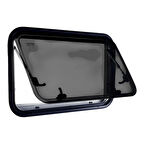 Einstein 50x90cm Amortisörlü Akrilik Karavan Camı / Pencere