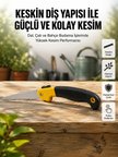 Ergonomik Saplı Katlanabilir Budama Testeresi