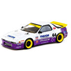 1:64 Diecast Mazda Pandem RX7 FC3S Purple White Tarmac Model Araba