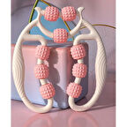 Selülit Masaj Aleti 9 Tekerlekli Lenf Drenaj Rulosu