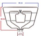 Bosch Uyumlu Fırın Üst  Rezistans ,  Fırın Rezistansı 1300 + 1500 = 2800 Watt