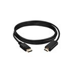 Lunatic 1843 1.8 Metre Displayport To HDMI Çevirici Dönüştürücü Adaptör Kablosu 24 Ayar Altın Kaplama Giriş Uçları Yüksek Kaliteli