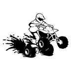 Scooter ATV Sitcker Yapıştırması