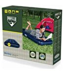 Bestway Pavillo 67000 Mavi Tek Kişilik Şişme Yatak Kamp 185X76X22 cm