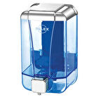 SIVI SABUN DİSPENSERİ 1000CC ŞEFFAF-KROM