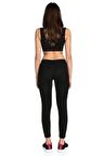 Kadın Siyah Termal Tayt