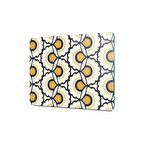 Decovetro Cam Kesme Tahtası Dekoratif Çiçek Desenli 20x30 Cm