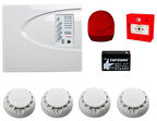 TELETEK YANGIN ALARM SİSTEMİ SETİ 4 LÜ