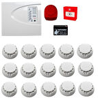 TELETEK YANGIN ALARM SİSTEMİ SETİ 15 Lİ