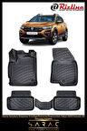 Rizline Dacia Sandero Stepway Extreme 2020 Model(Yeni Kasa) 3D Havuzlu Paspas