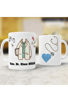 Doktor Kişiye Özel Isim Baskılı Bardak